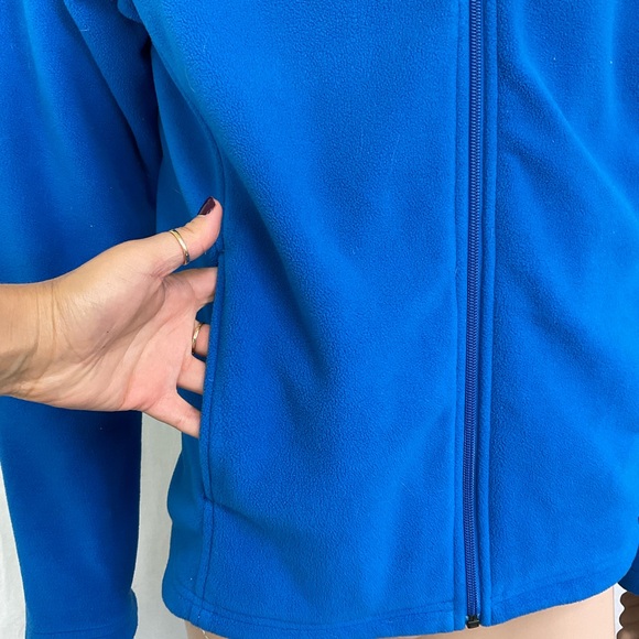 Lacoste Sport Men’s Blue Devanlay Long Sleeve Fleece Full Zip Jacket Size XL - Picture 8 of 14